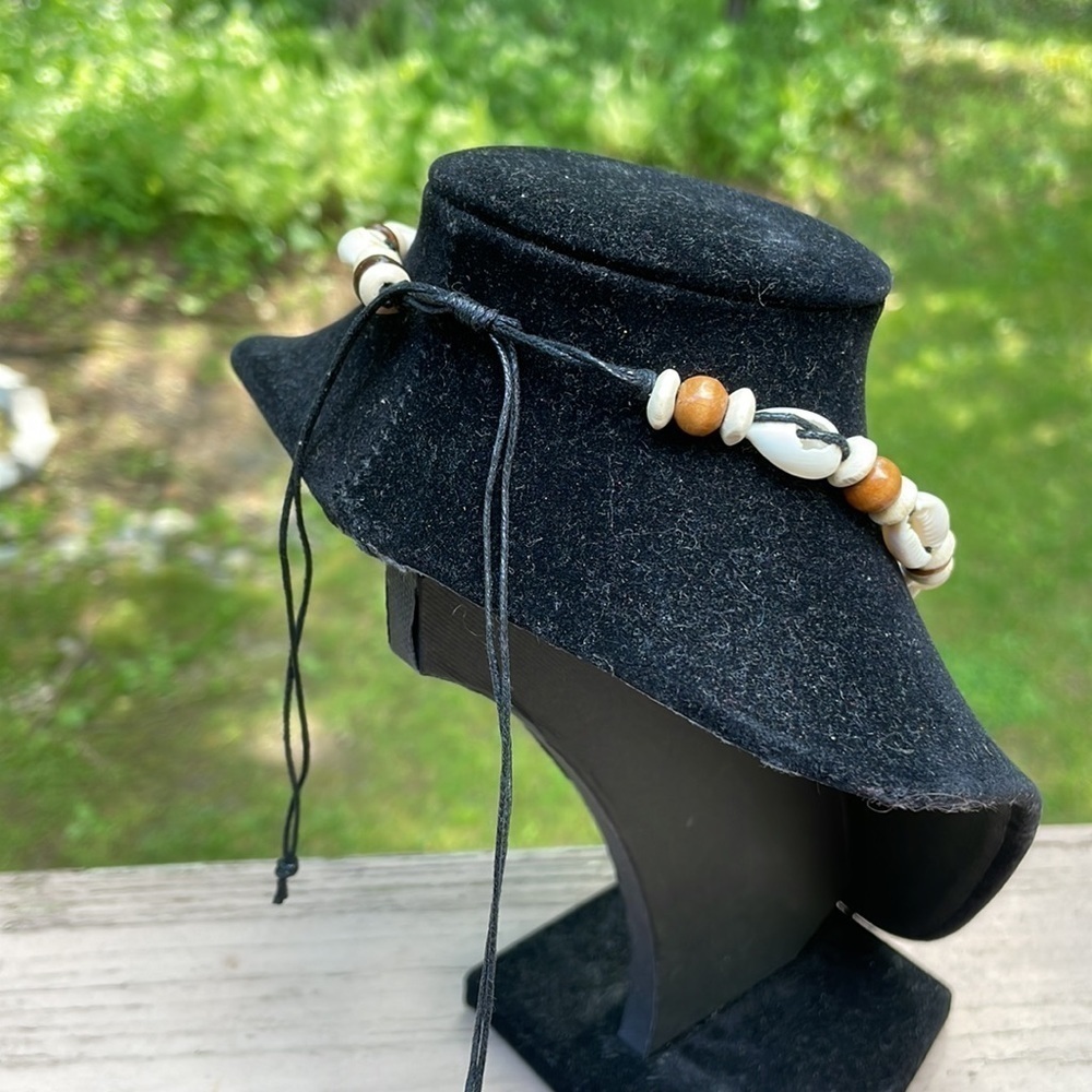 Boho Wooden Shell Beaded Necklace - Picture 6 of 14